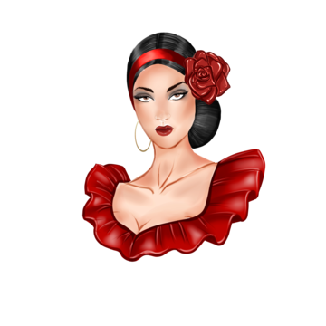 Flamenco dancer png transparent images free download vector files