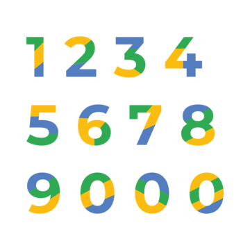 Free clipart transparent background numbers design free vector and png numbers design numbers design png number vector png image for free download vector free number vector signed picture
