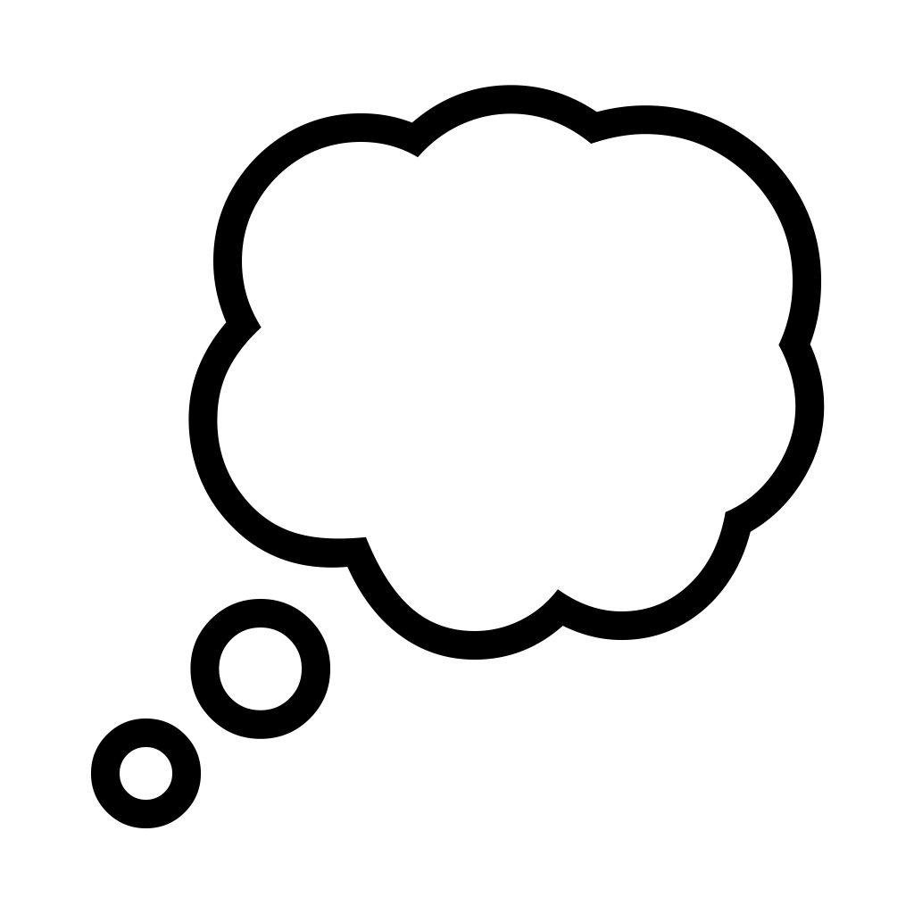 Ð thought balloon emoji