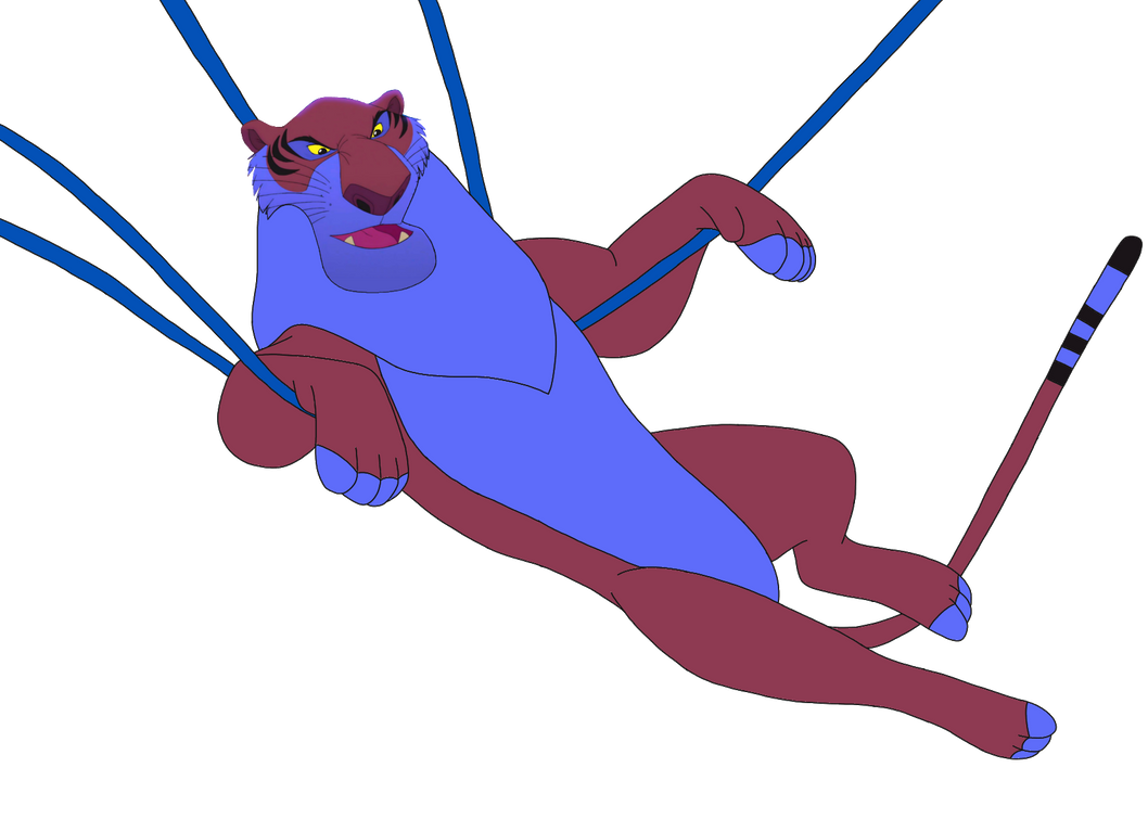 Shere khan render by jerbedford on