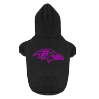 Baltimore ravens handmade pet hoodies â red rovers