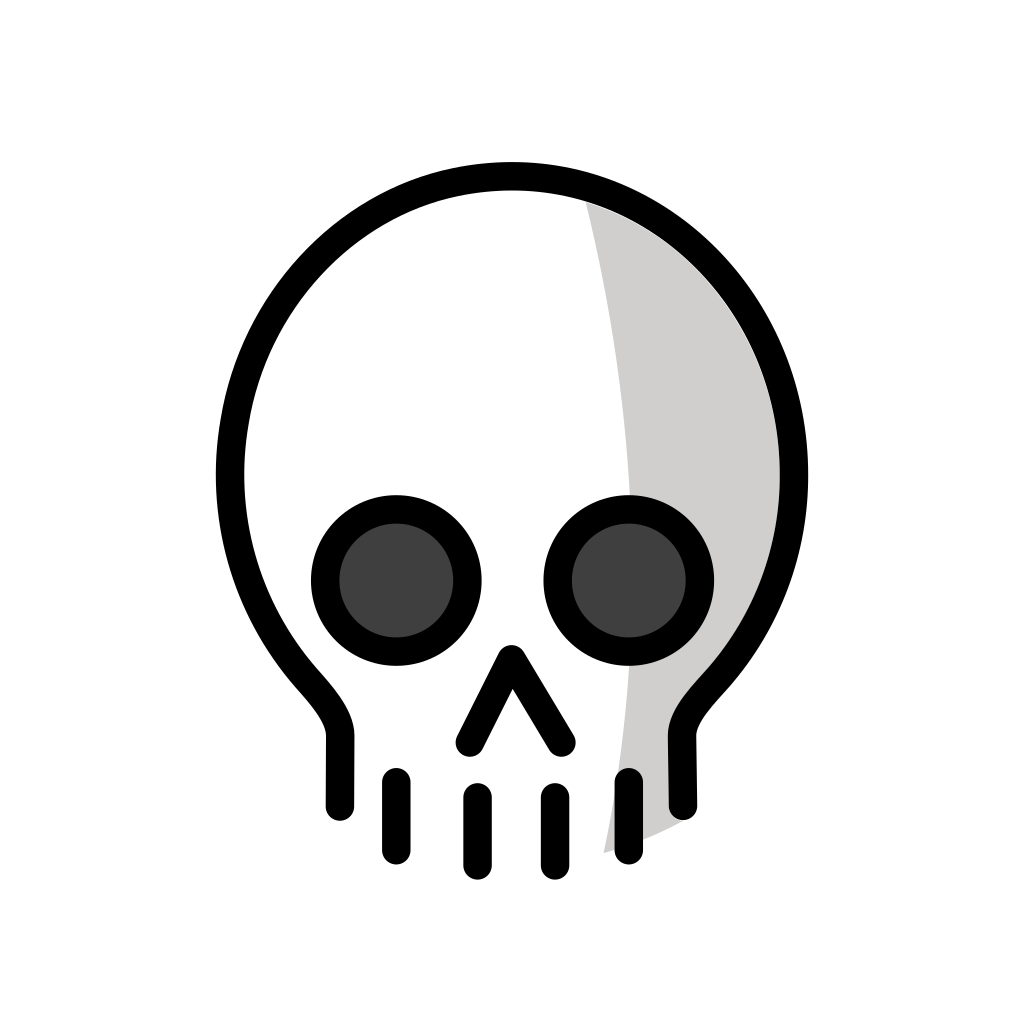 Ð calavera emoji