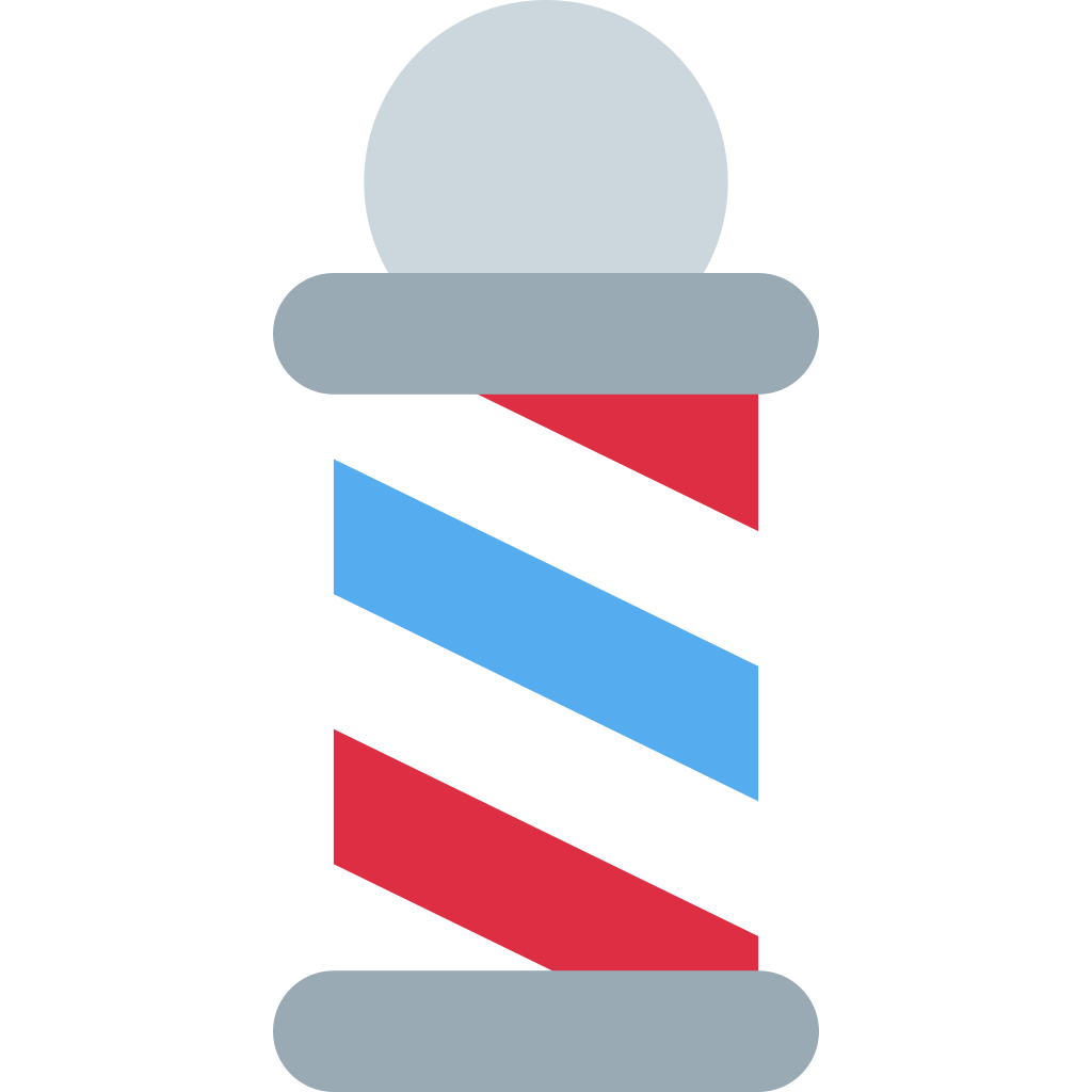 Ð barber pole emoji