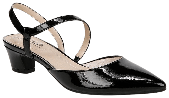 Lifestride minimalist womens slingback pumps