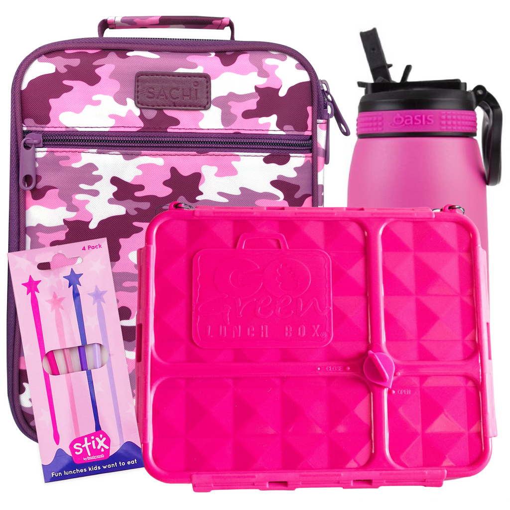 Butterflies lunch box bag bottle bundle the bento buzz