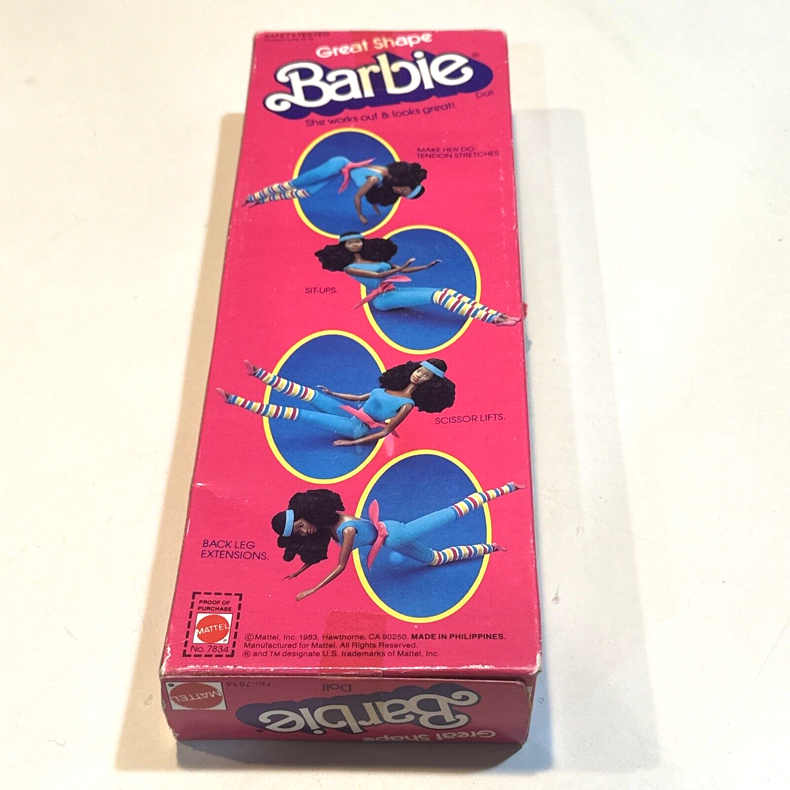 Vintage great shape black aa barbie doll mattel new in box nrfb âï
