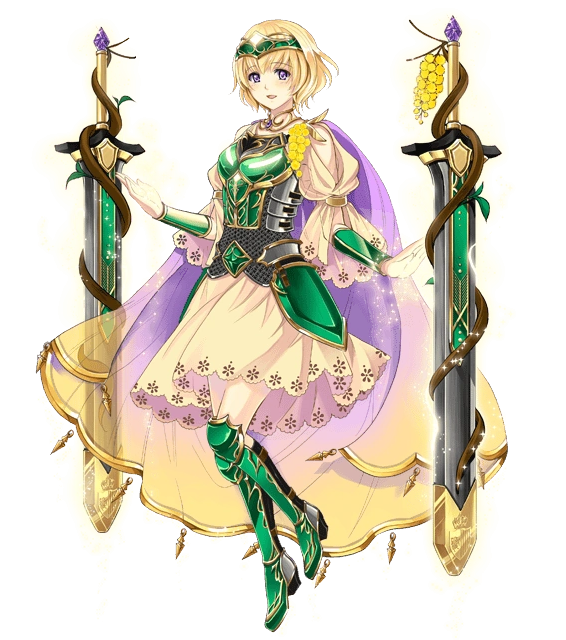 Flower knight girl blossom hill characters