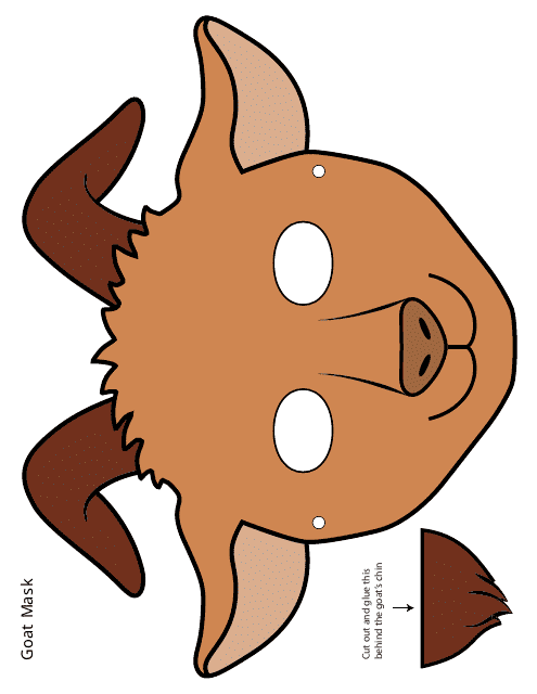 Free animal mask templates