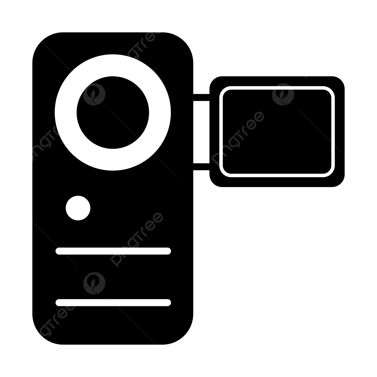 Video clip vector hd images silhouette hand draw video camcoder clip art silhouette cinema camera png image for free download
