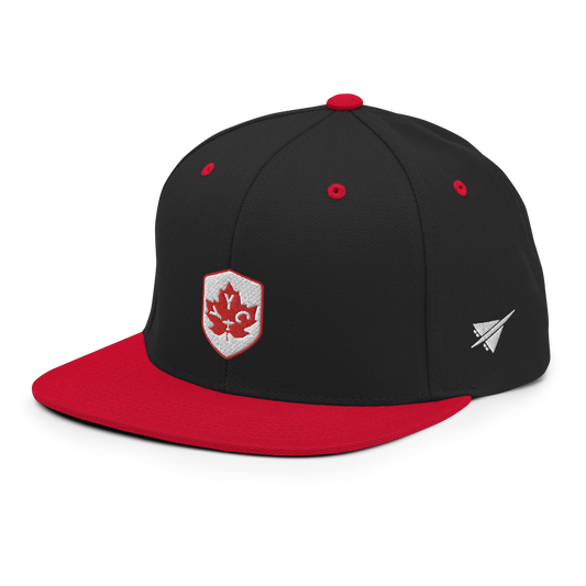 Vintage script snapback hat â yyc lgary â yhm designs
