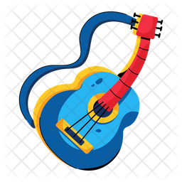 Sring instrument flat icons