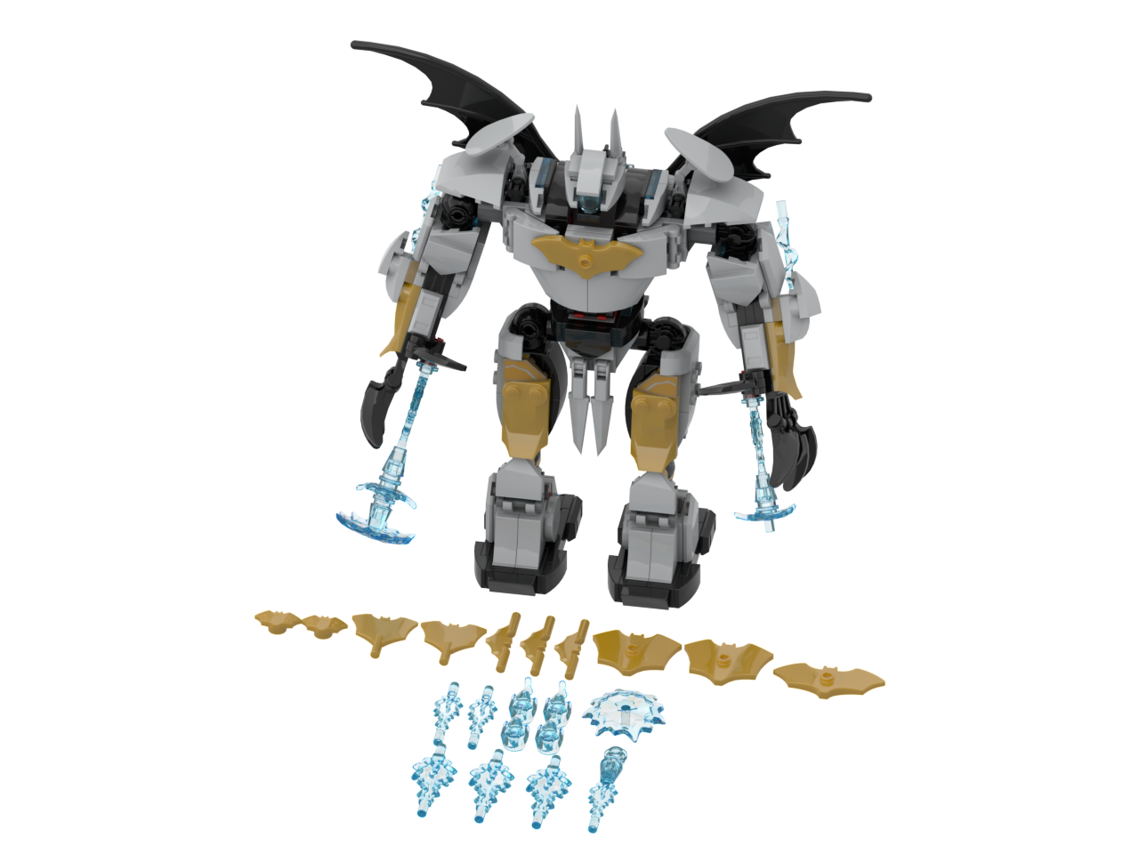 Lego arkham asylum moc rlegodc