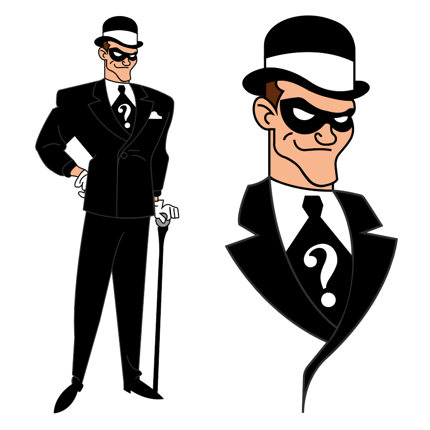 Batman the animated series riddler variant by creativedyslexic on