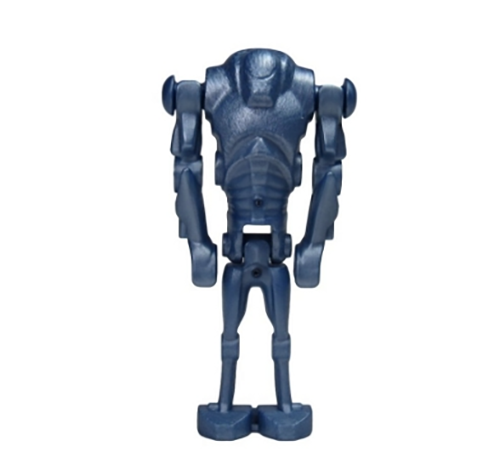 Lego super battle droid metal blue episode star wars minifigure