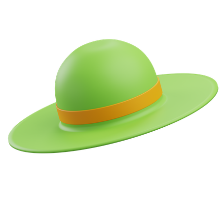 October hat d icon download in png obj or blend format