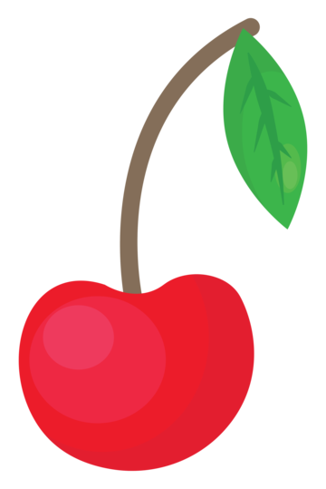 Vector de cereza png imãgen transparent