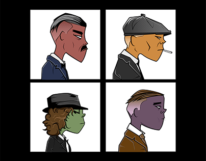 Gorillaz music projects photos videos logos illustrations and branding on