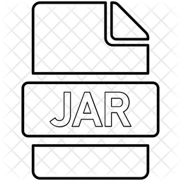 Jar format line icons