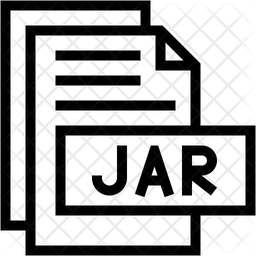 Jar format line icons