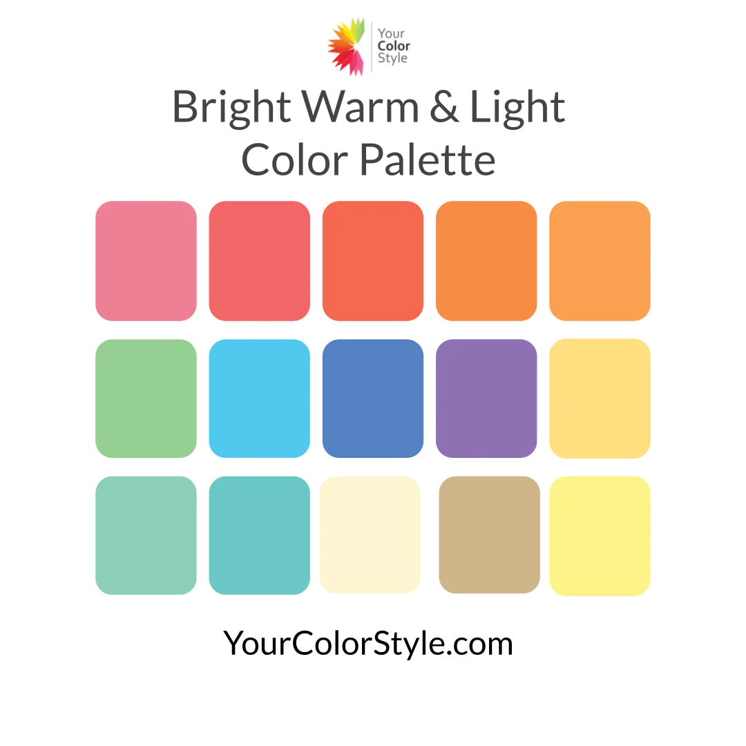 Color analysis bright spring â