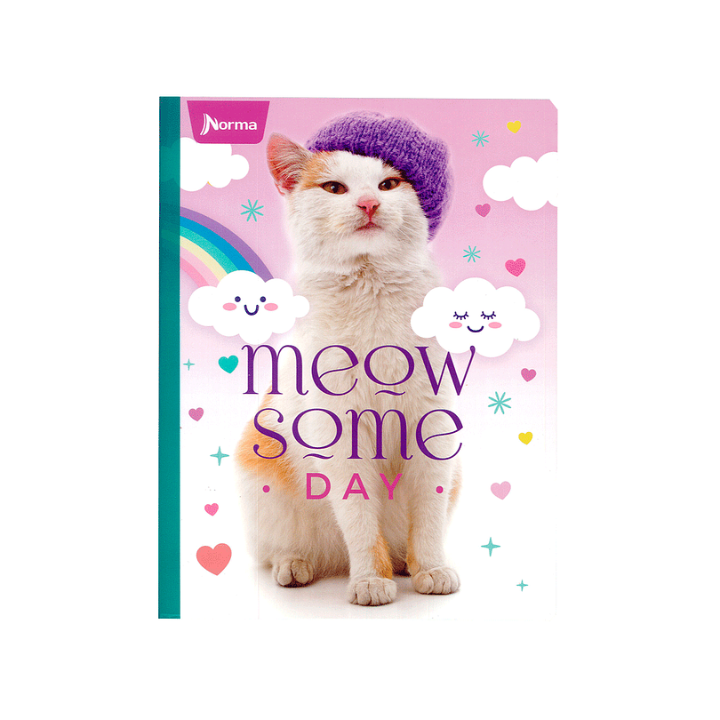Cuaderno cosido norma cats hojas lineas