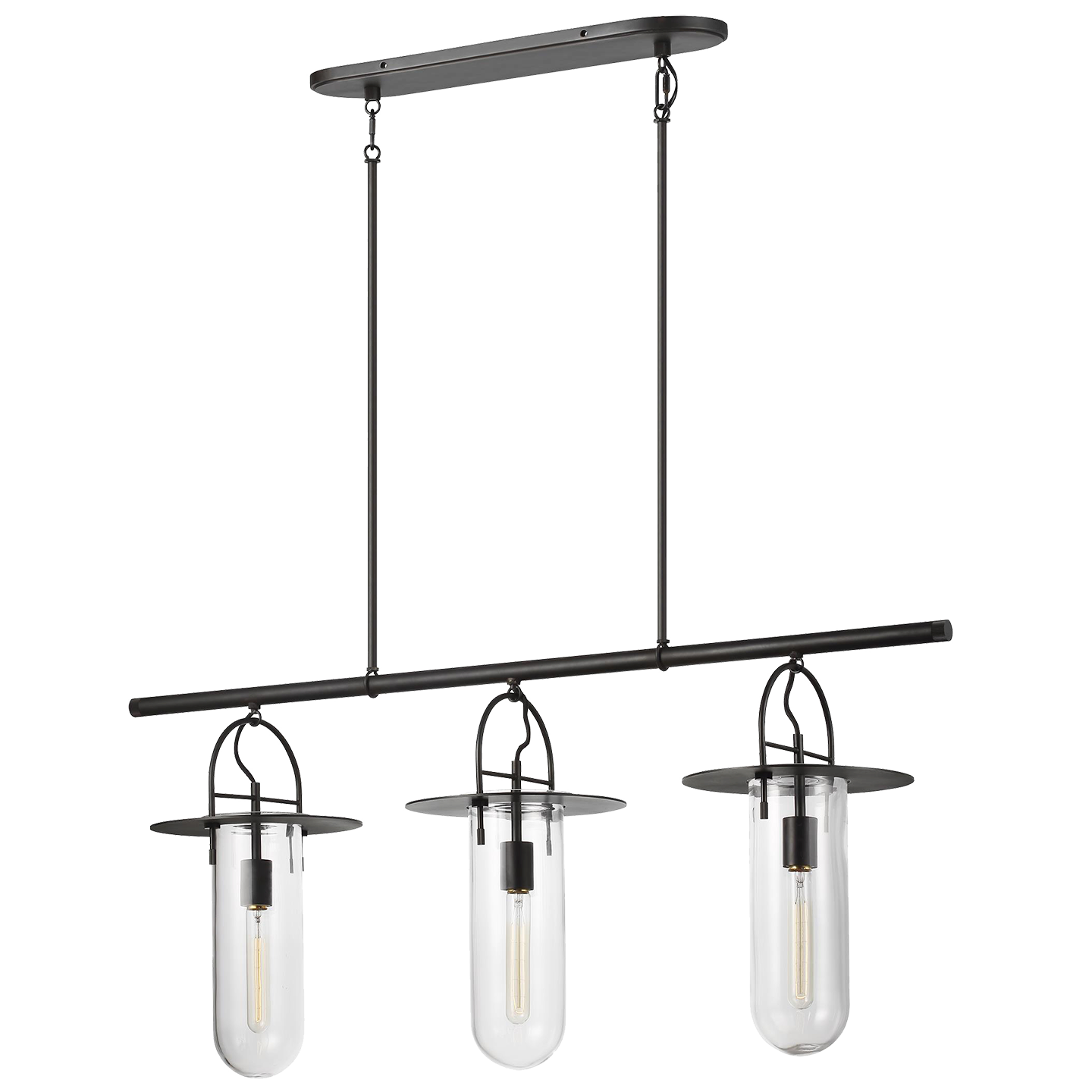 Nuance linear chandelier at