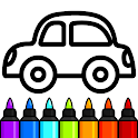 Cars coloring book for kids for android