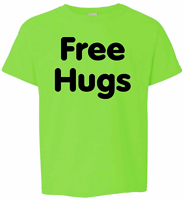 Free hugs on kids t