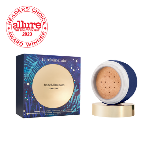 Original loose mineral foundation spf deluxe size