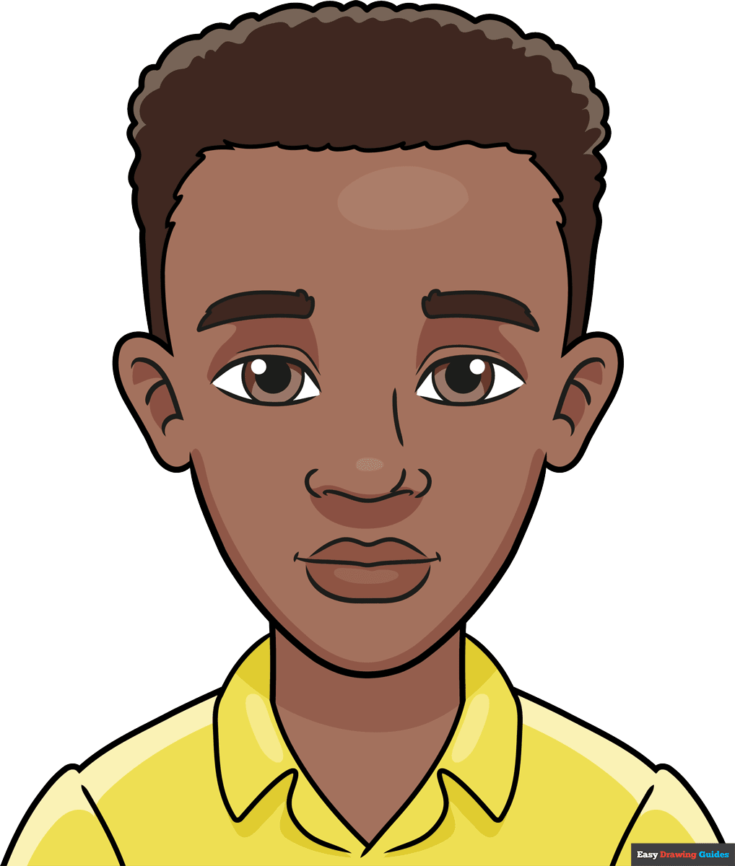 Easy face drawing tutorials