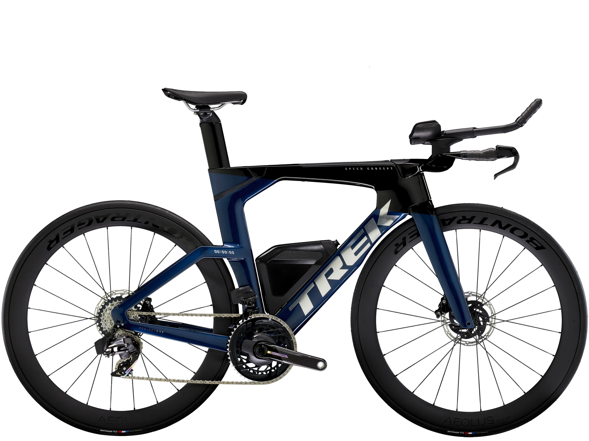 Trek speed ncept slr axs tt bike in mulsanne blueblack