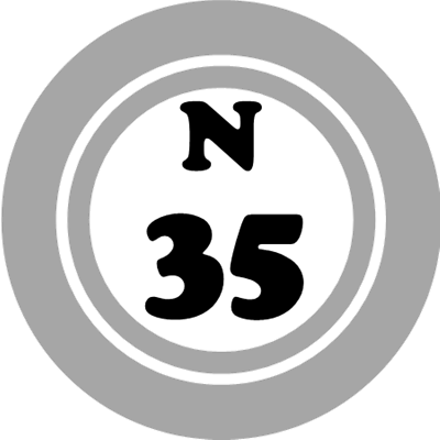 N n bingo ball