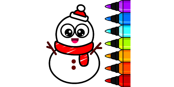 Christmas coloring book games