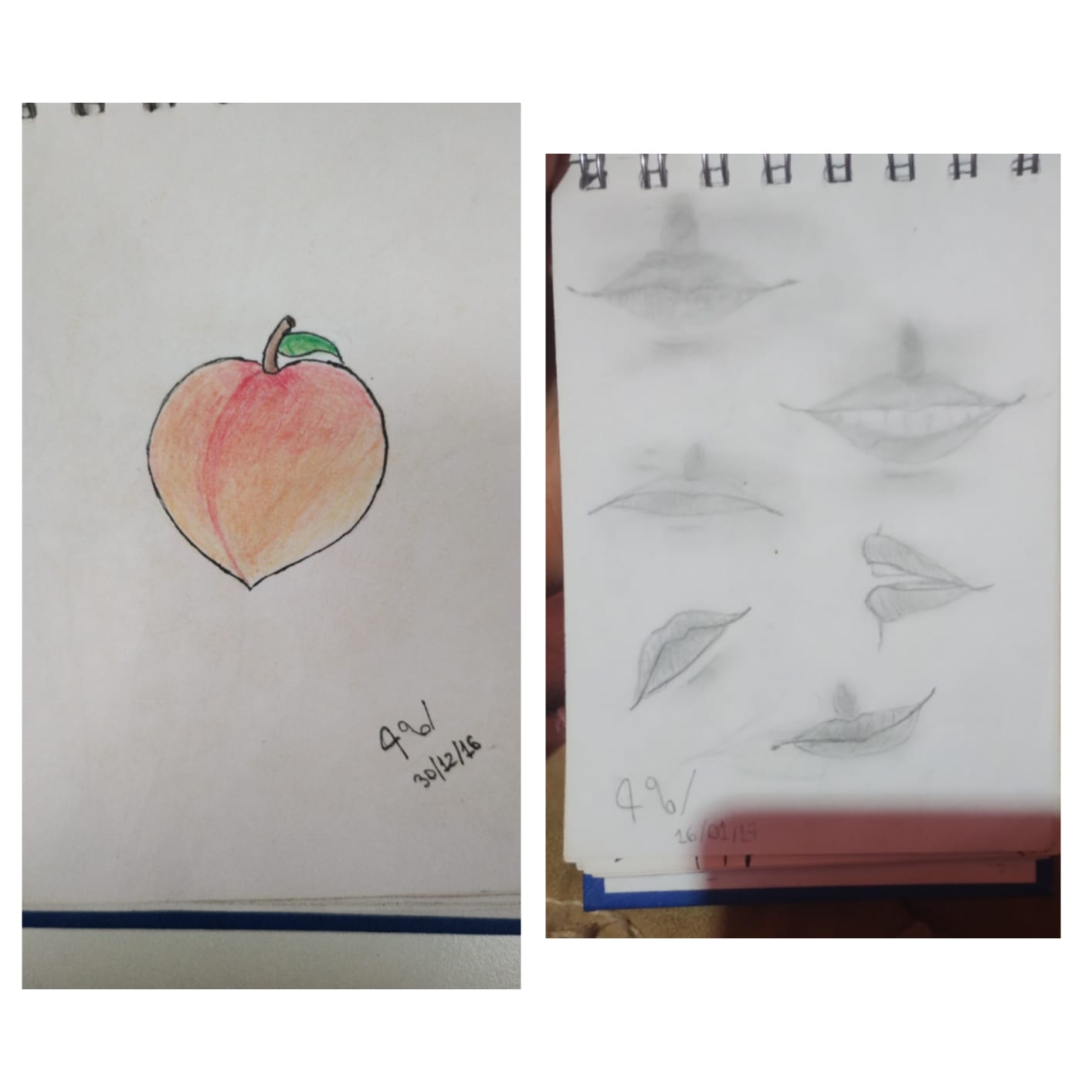 My old sketchbooks â