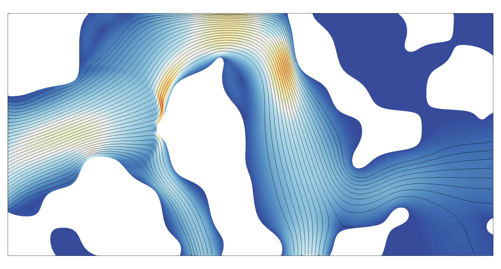Stabilized immersed isogeometric analysis for the navier