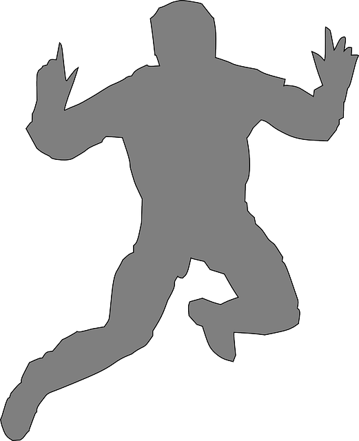Free leaping vector art