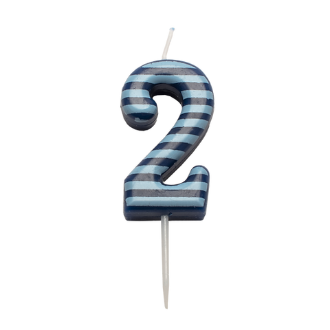 Priabella print birthday candle