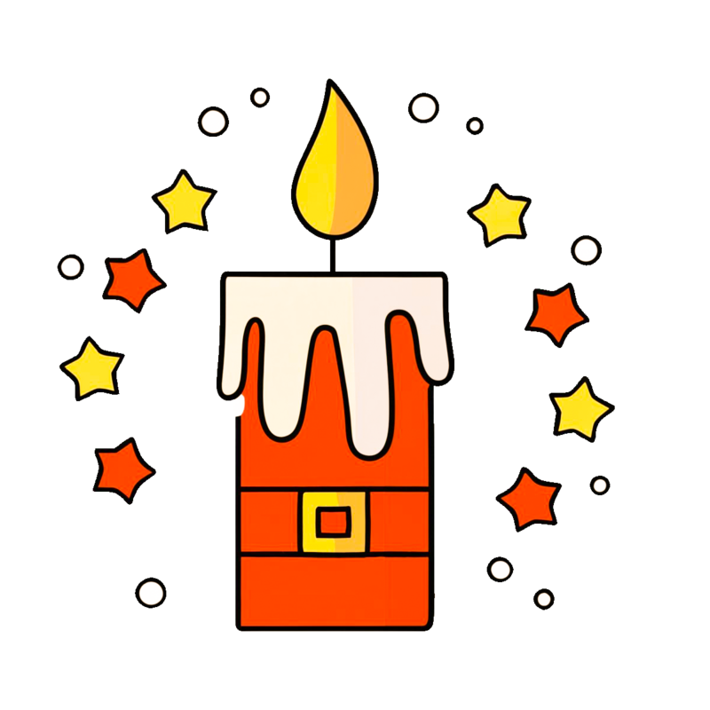 Mbe cartoon candle png png images psd free download