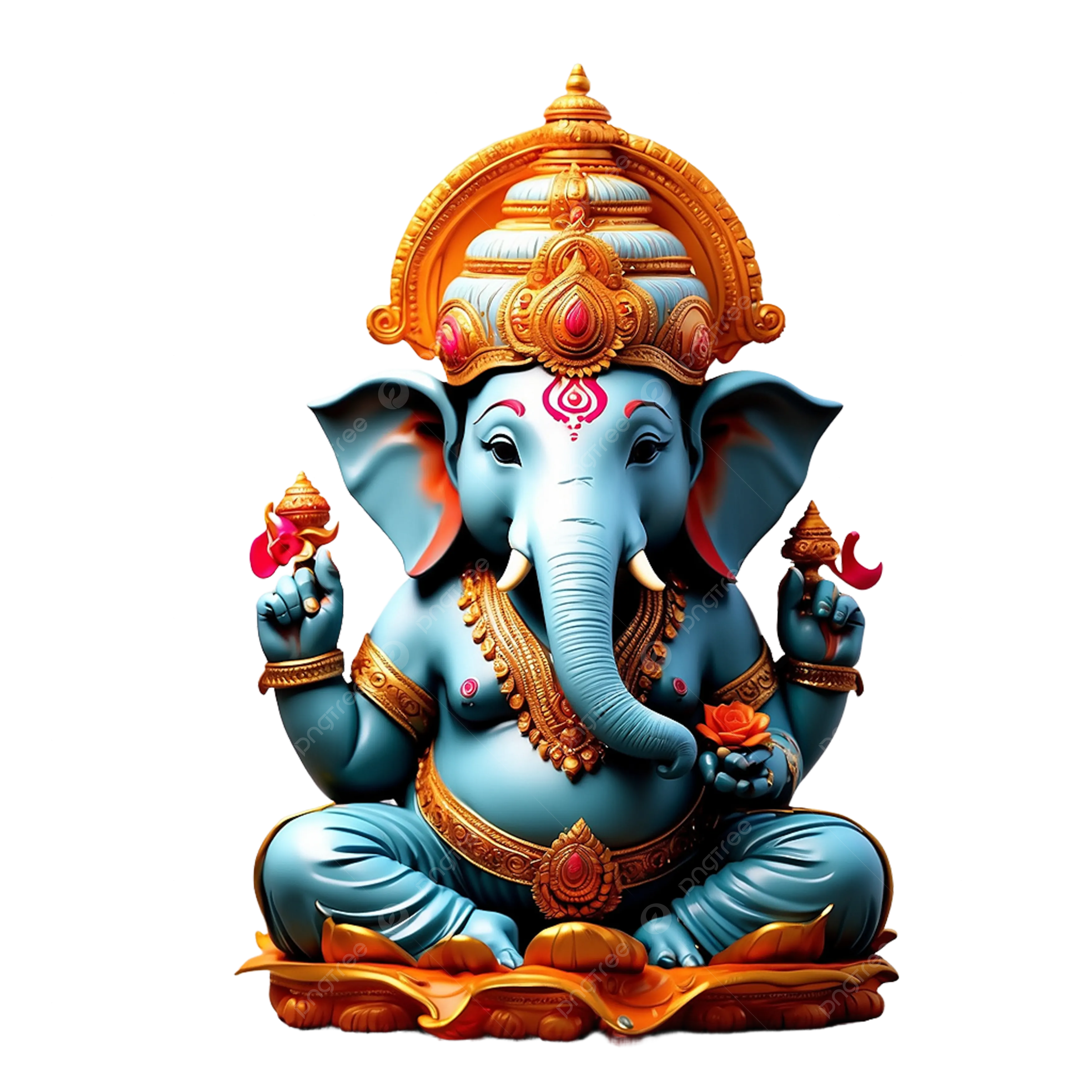 Line art ganesha indian god png transparent images free download vector files