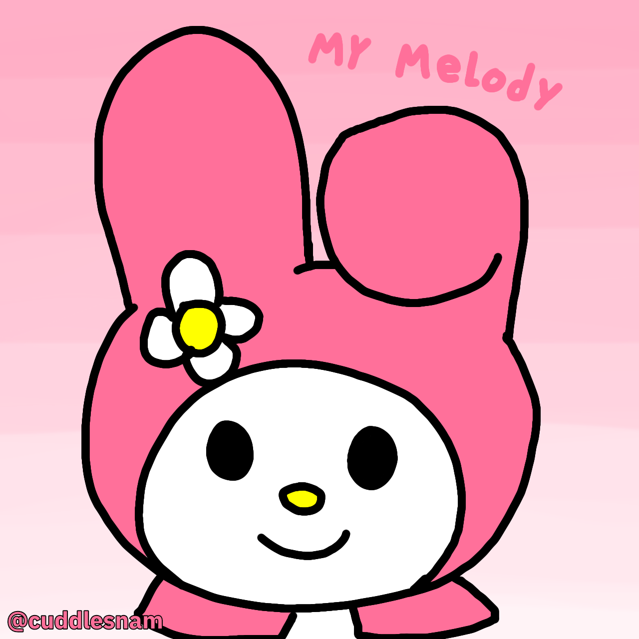 I draw my melody with ibispaintx by cuddlesnam on
