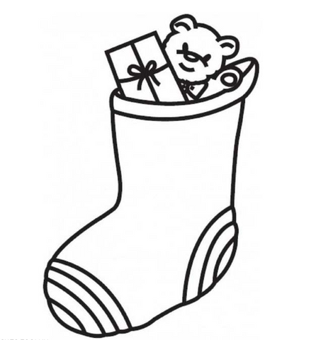 Christmas stocking cutter â