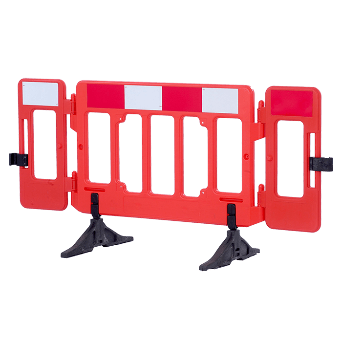 Temporary traffic road barriers