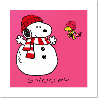 Snoopy christmas posters and art prints for sale