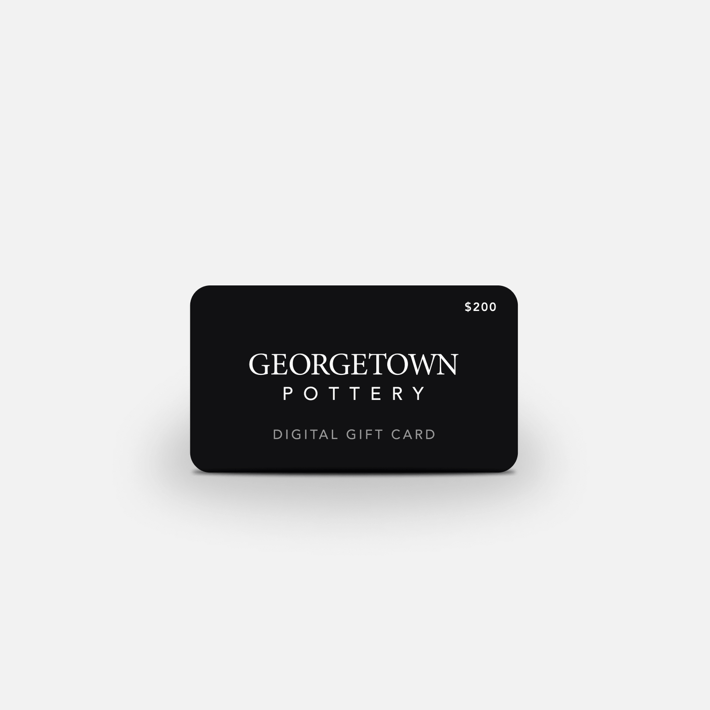 Digital gift card â georgetown pottery