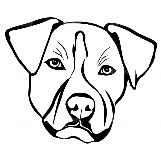 Draw illustration animal pet into line art in hours by designersquad