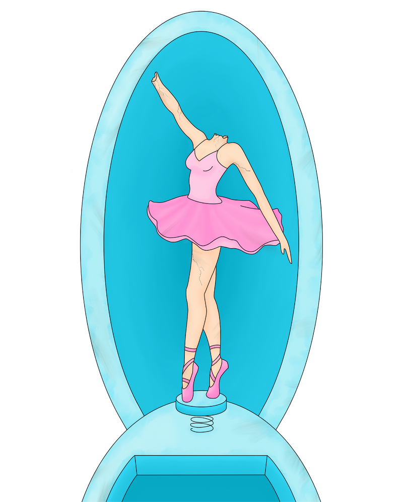 Broken ballerina colour version by aliasalien on