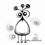 Blue bird coloring pages