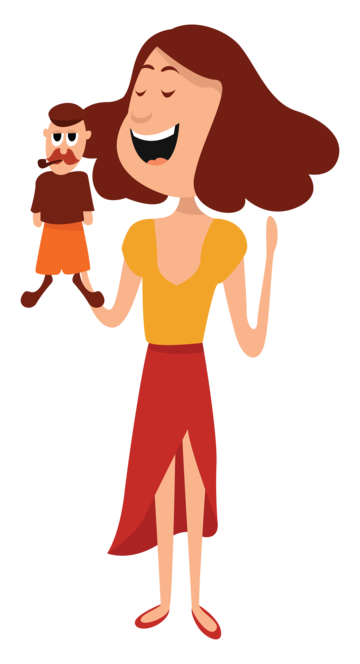 Puppet png vector psd and clipart with transparent background for free download