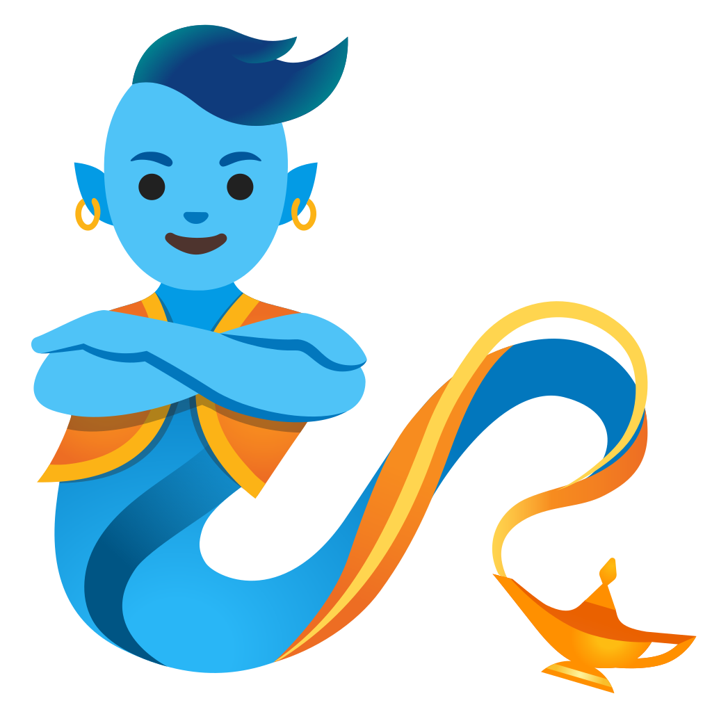 Ð genie emoji djinn emoji