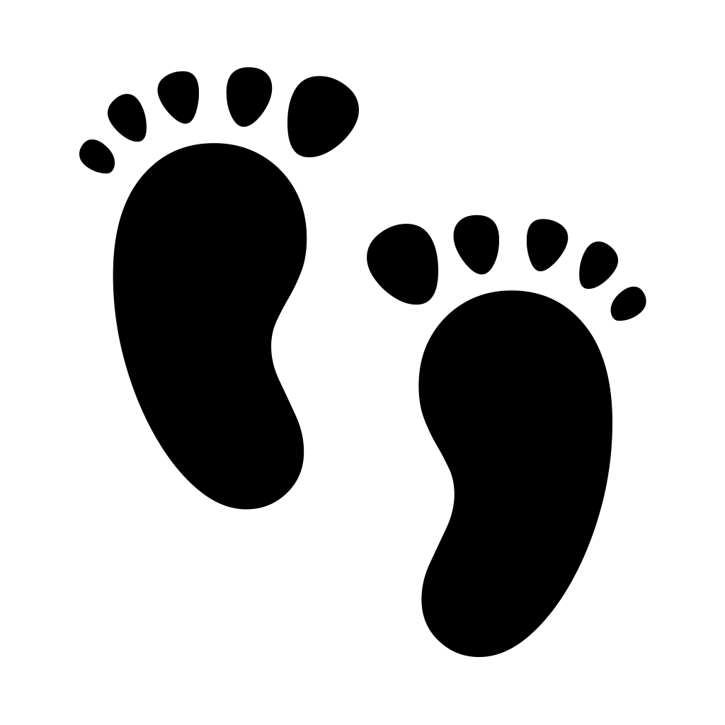 Ð footprints emoji